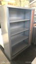 Armoire métallique 357  à rideaux mi-haute
