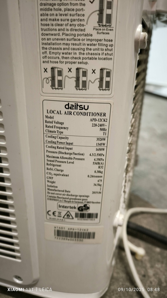 Clim portative ADP12-CK