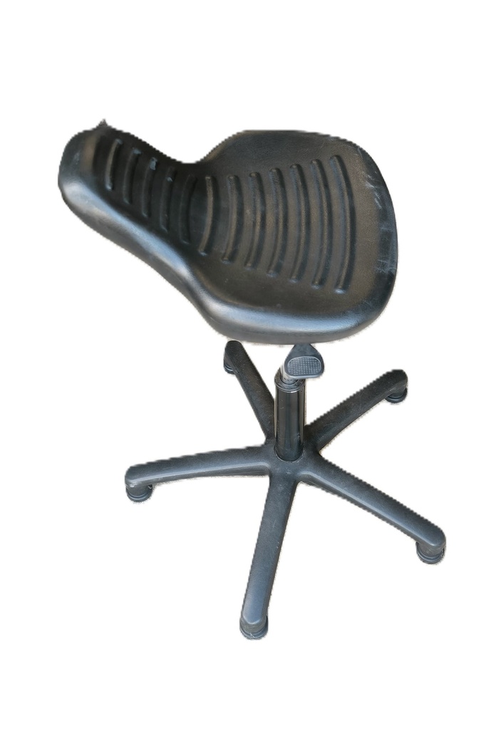 Tabouret sur roulettes gaz