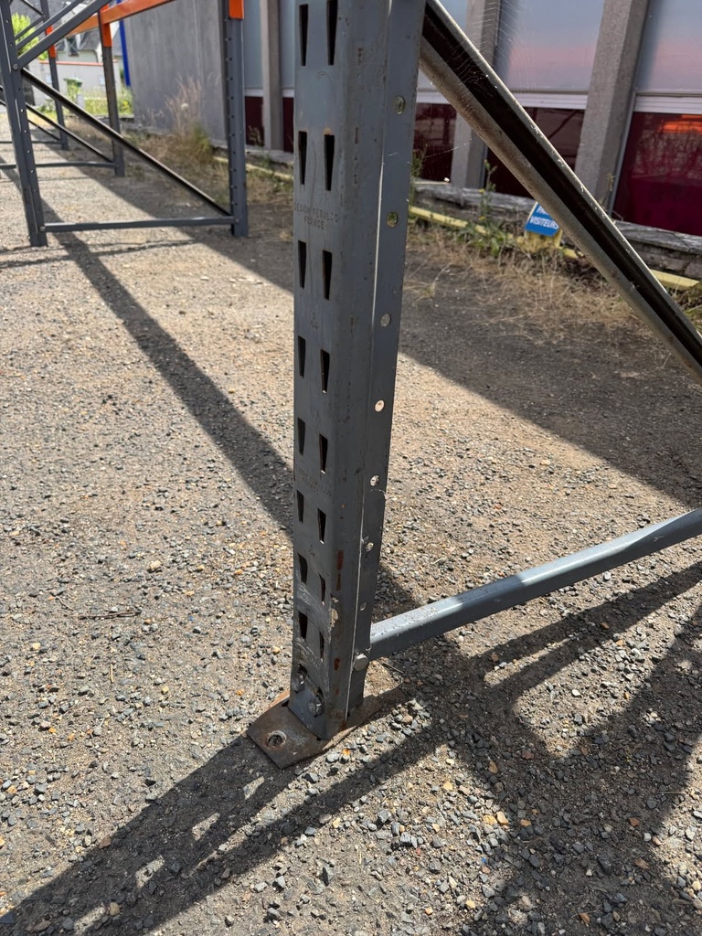 Rack à palettes 8.10 x p1.00 x h5.10m