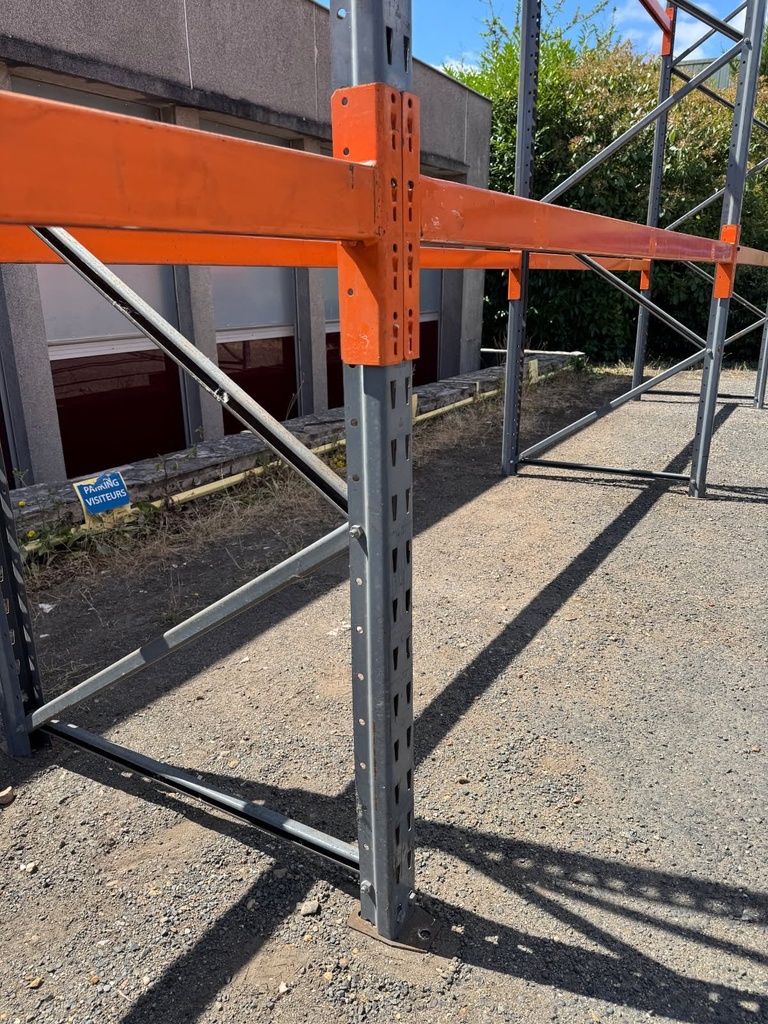 Rack à palettes 8.10 x p1.00 x h5.10m