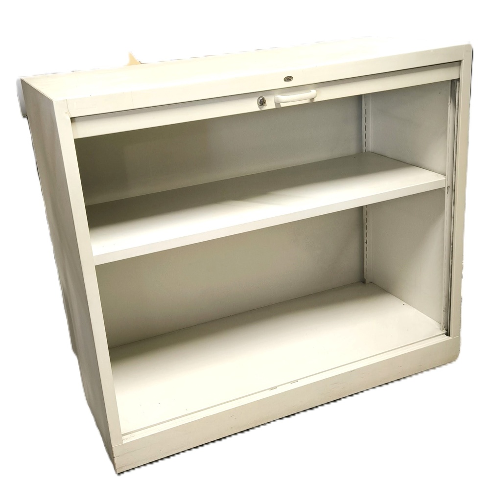 Armoire basse 399 à rideaux horizontaux