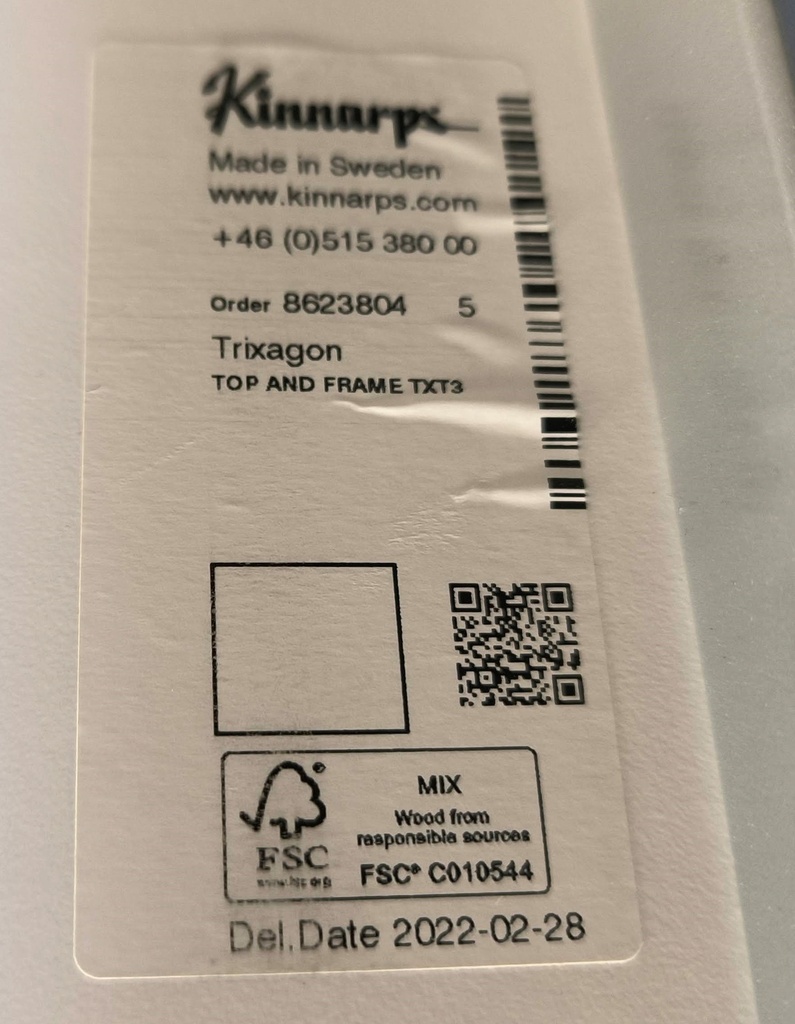 Table "Trixagon / Kinnarps"