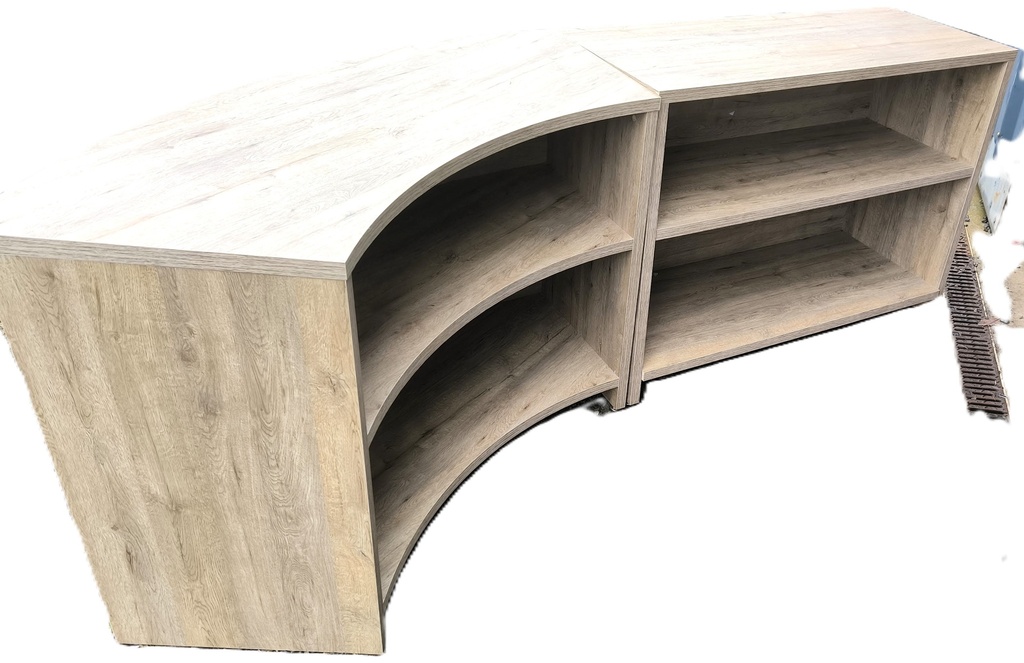 Banque d'accueil 2 éléments