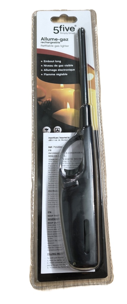 Allume gaz 5 five rechargeable