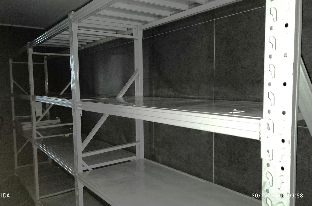 Rack étagères 800xp50xh200cm