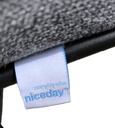 Chaise Dralon Niceday grise