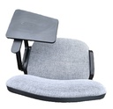 Chaise Dralon Niceday avec tablette