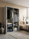 Armoire vestiaires 449 à rideaux