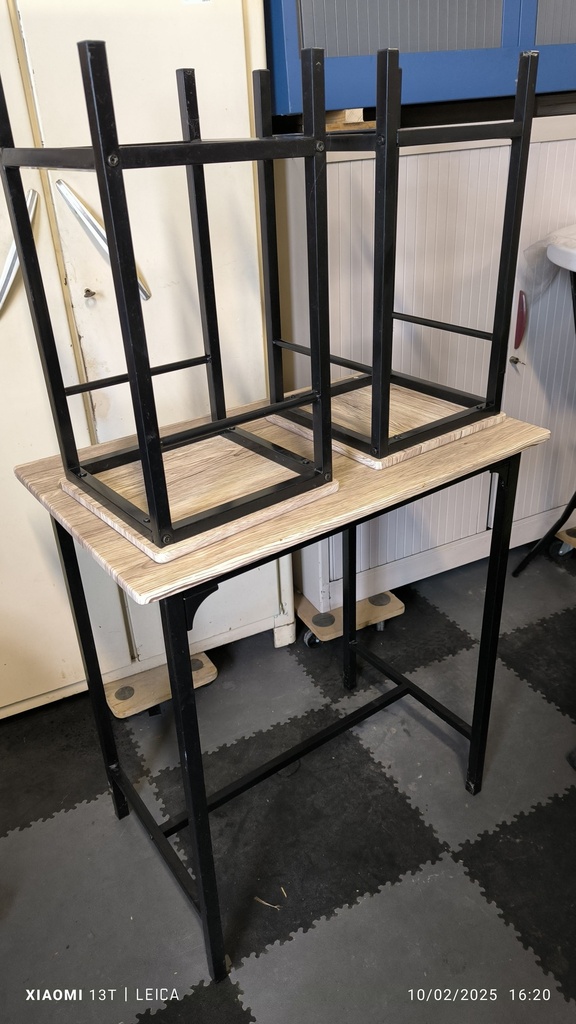 Tabouret style industriel Ikéa