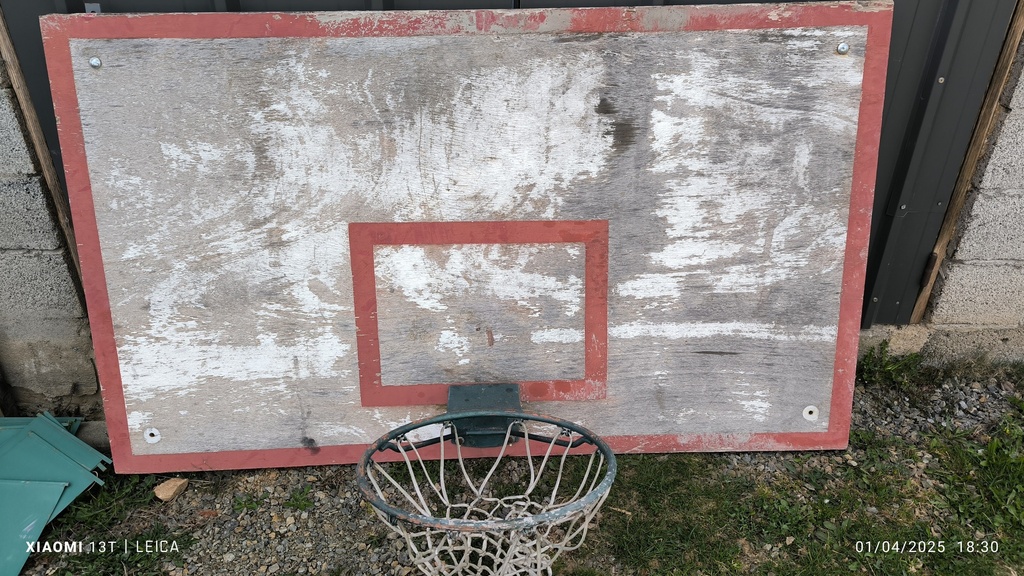 Panneau de basket mural