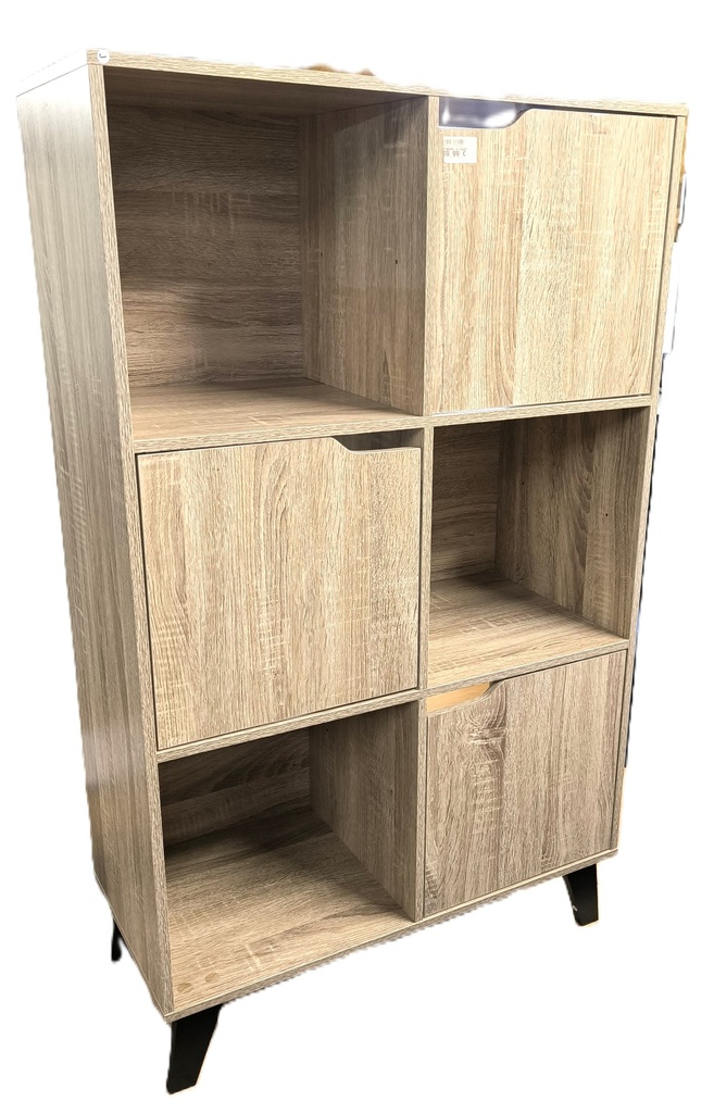 Meuble 6 cases / 3 portes