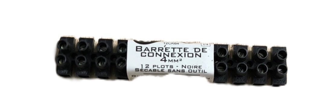 Barrette de connexion 4 mm²