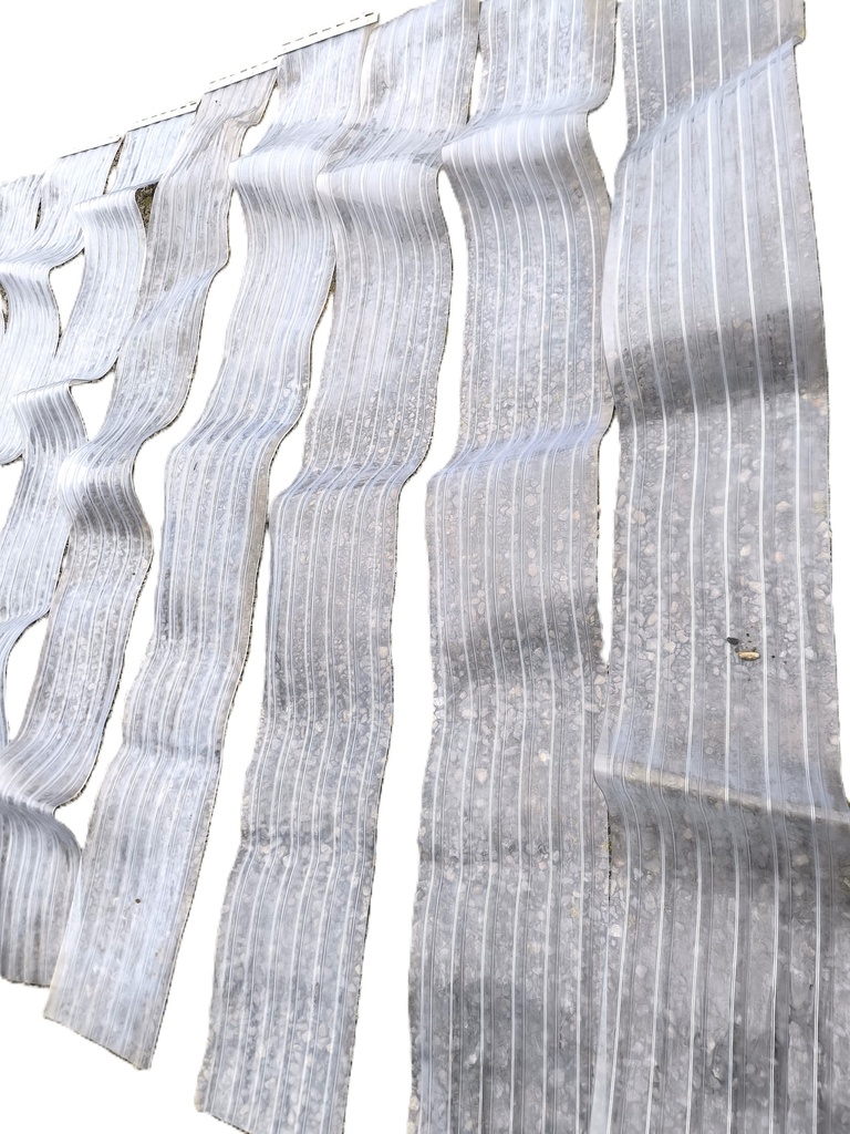 Rideaux de porte à lanières