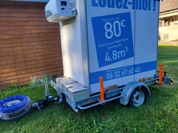 [Z20] Location remorque frigorifique 4.8m3
