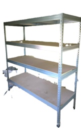 [Z20Refctoire] Etagère métal/agglo 160xh175xp60cm