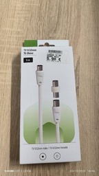 [Z10Z6] Cordon antenne 9.52mm mâle/femelle